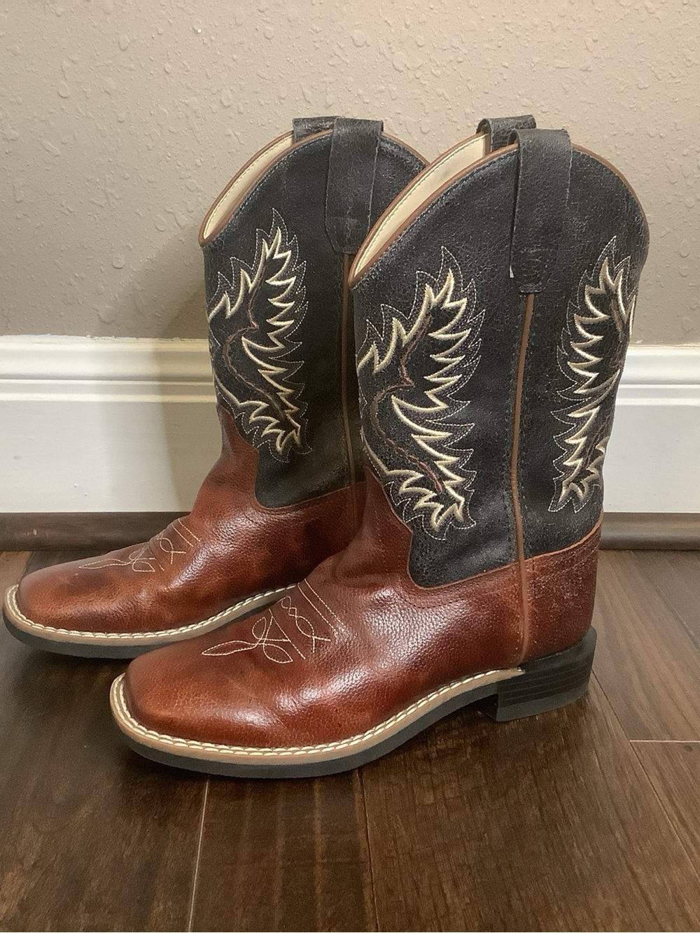 Cody James Ryder Western Boots Square Toe  Boys 3D